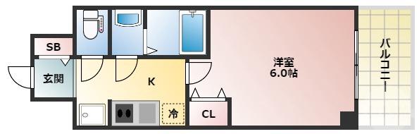 木川西の完工年月(2023年6月)築の賃貸マンションの間取り