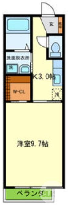 土師町の完工年月(2003年1月)築の賃貸アパートの間取り