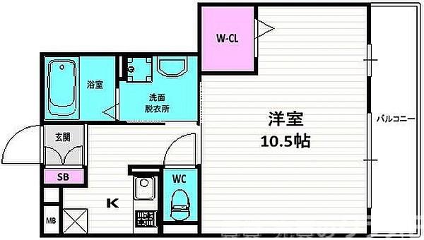 アラン・コートの間取り