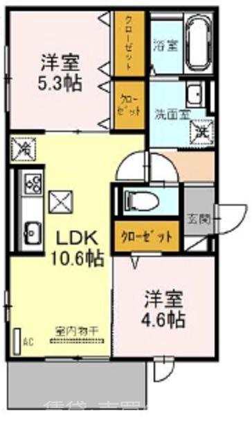 オークテラス西京極の間取り