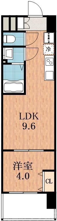 文の里の完工年月(2026年3月)築の賃貸マンションの間取り