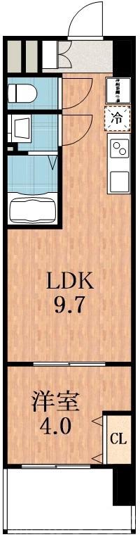 文の里の完工年月(2026年3月)築の賃貸マンションの間取り