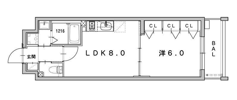 ベンリッジの間取り