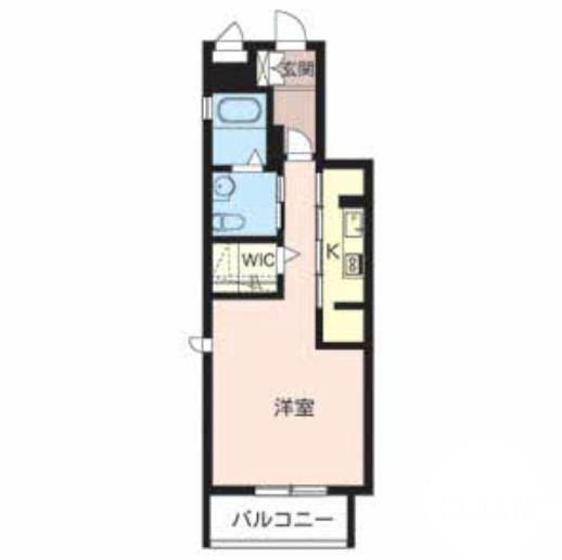 向陵西町の完工年月(2008年1月)築の賃貸マンションの間取り