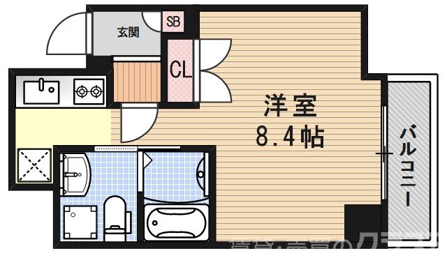 ザ・パークレジデンス京都駅前の間取り