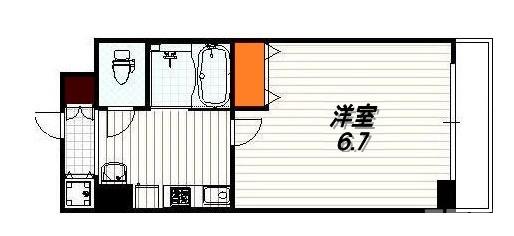 ラナップスクエア京都西陣の間取り
