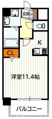 スワンズ京都大将軍の間取り