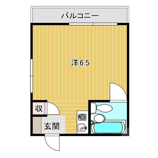 南金田の完工年月(1980年5月)築の賃貸アパートの間取り