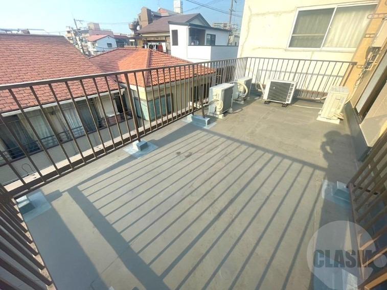 12/24 バルコニー