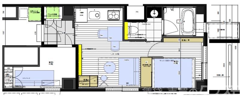 GRAND LATTICE Sayamachiの間取り
