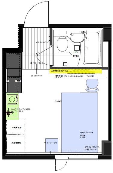 GRAND LATTICE Sayamachiの間取り