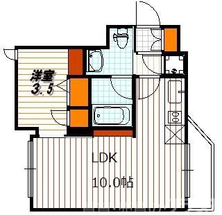 Park Side Mibu annexの間取り