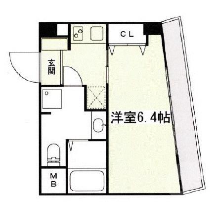 千里山星が丘の完工年月(2015年3月)築の賃貸マンションの間取り