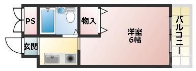 トレンディ岡野の間取り