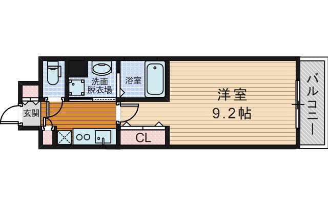 下新庄の完工年月(2011年3月)築の賃貸マンションの間取り