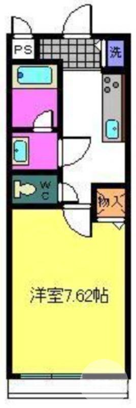 金岡町の完工年月(2003年3月)築の賃貸アパートの間取り