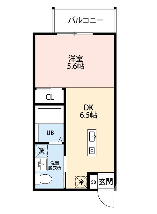 津久野町の完工年月(2022年2月)築の賃貸アパートの間取り