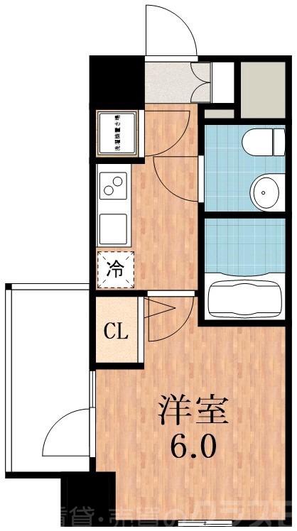 天王寺町北の完工年月(2020年2月)築の賃貸マンションの間取り