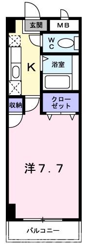 ヴィラ99の間取り