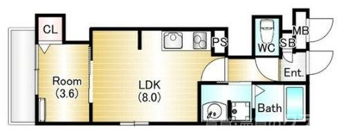 シエーナ御前五条の間取り