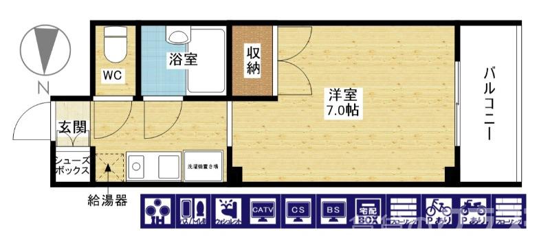 リバフォールの間取り