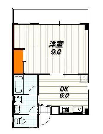 アイアール六角の間取り
