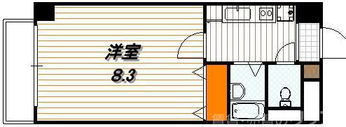 ハウスセゾン四条通の間取り