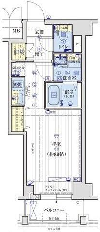 LW京都桜邸の間取り