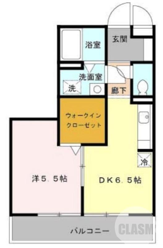 長曽根町の完工年月(2002年3月)築の賃貸アパートの間取り