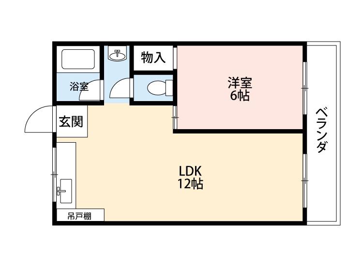 山本マンションの間取り