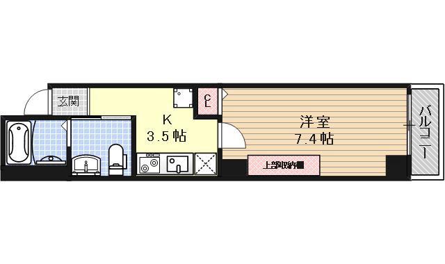 MESA VERDE一条の間取り