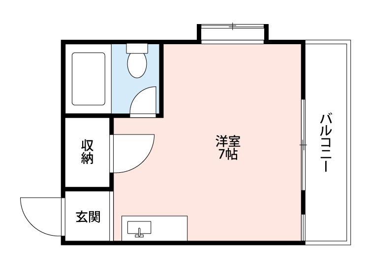 萱島サンビアンテの間取り