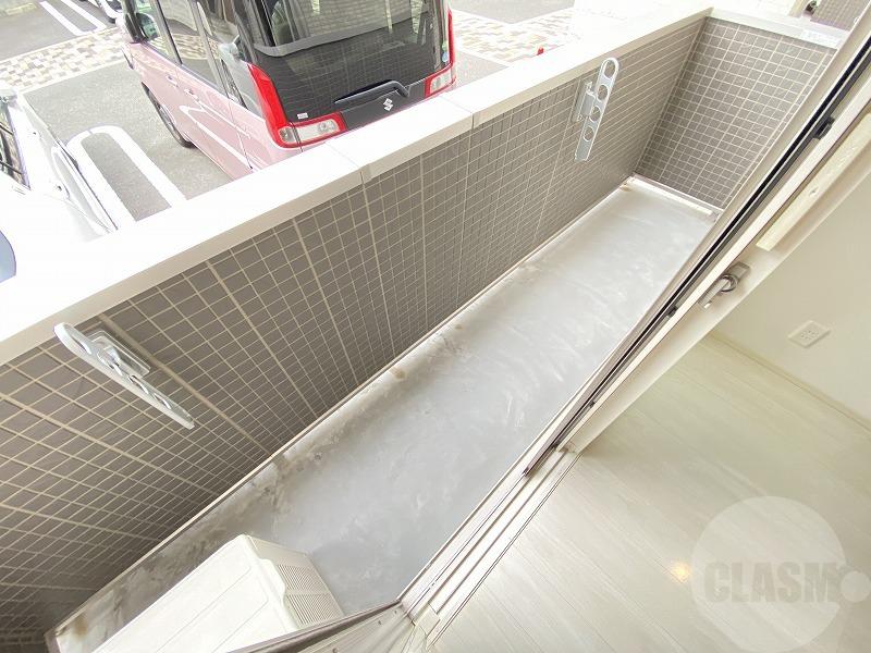 12/24 バルコニー