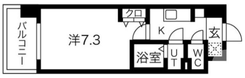 北三国ヶ丘町の完工年月(2025年4月)築の賃貸マンションの間取り
