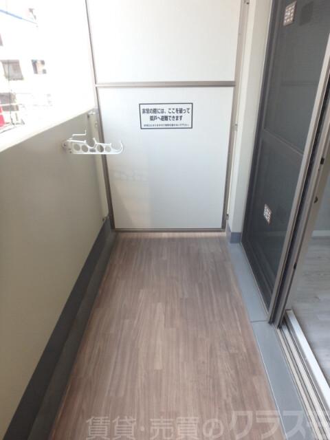 12/23 バルコニー