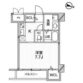 千里万博公園の完工年月(2017年8月)築の賃貸マンションの間取り