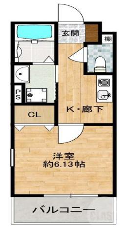 南正雀の完工年月(2017年3月)築の賃貸アパートの間取り