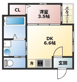 浜の完工年月(2025年1月)築の賃貸アパートの間取り