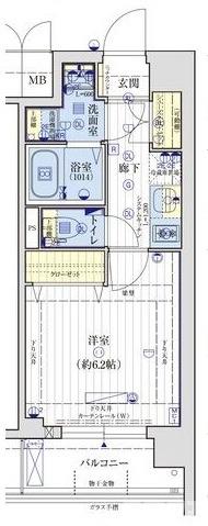 LW京都桜邸の間取り