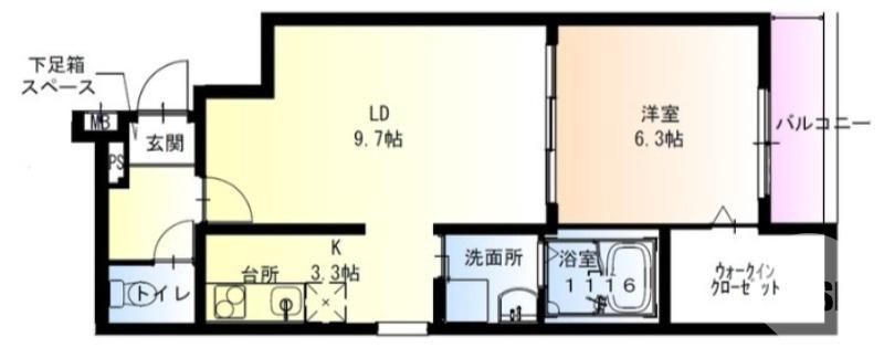 浜寺石津町中の完工年月(2024年10月)築の賃貸アパートの間取り