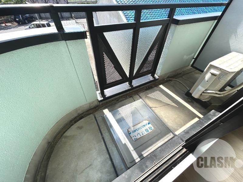 12/24 バルコニー