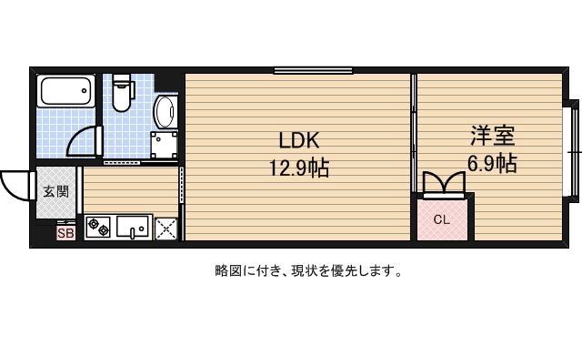 Optima御所西藪之内町の間取り