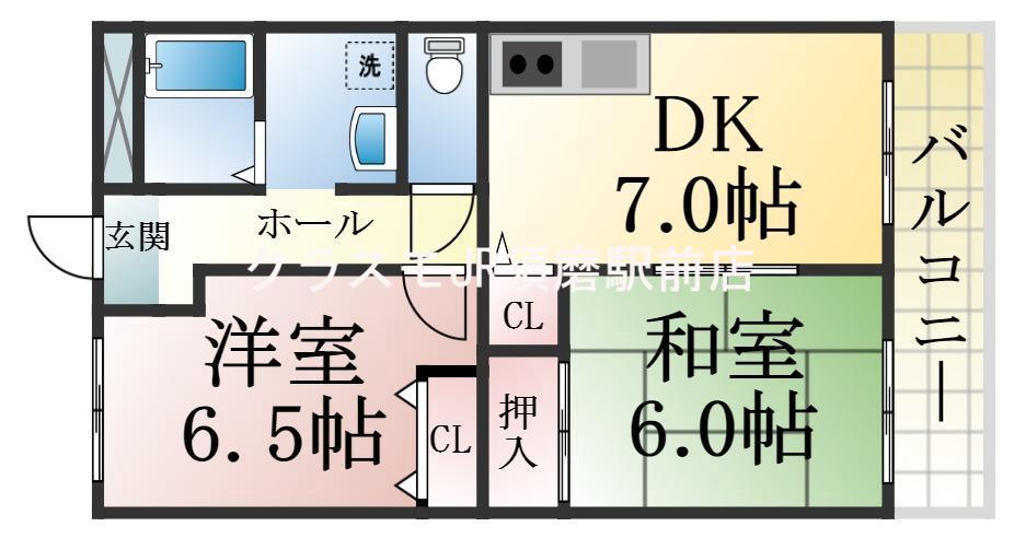 マンション妙法寺の間取り