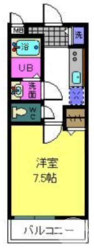 鳳北町の完工年月(1999年12月)築の賃貸アパートの間取り