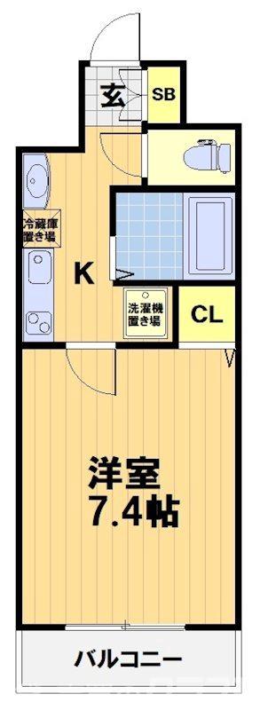 エグゼレジデンス羅城門の間取り