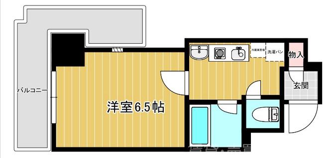 サンシティ烏丸の間取り