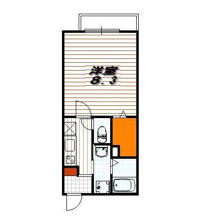 カノン円町の間取り