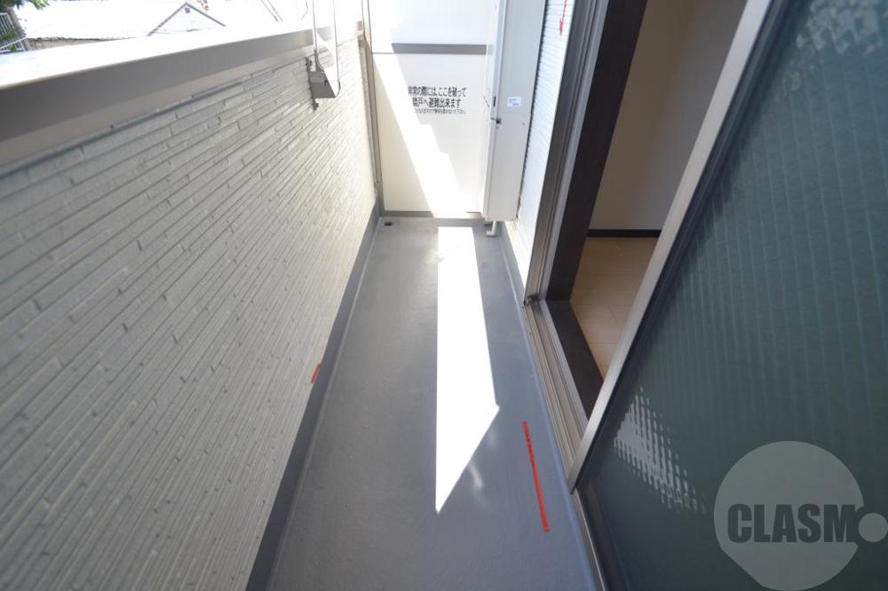 12/28 バルコニー