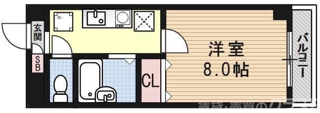 フェニックス堀川Ⅱの間取り
