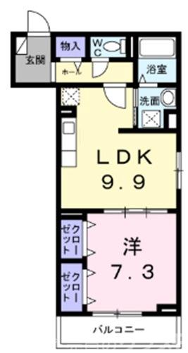 メープルコート小川の間取り